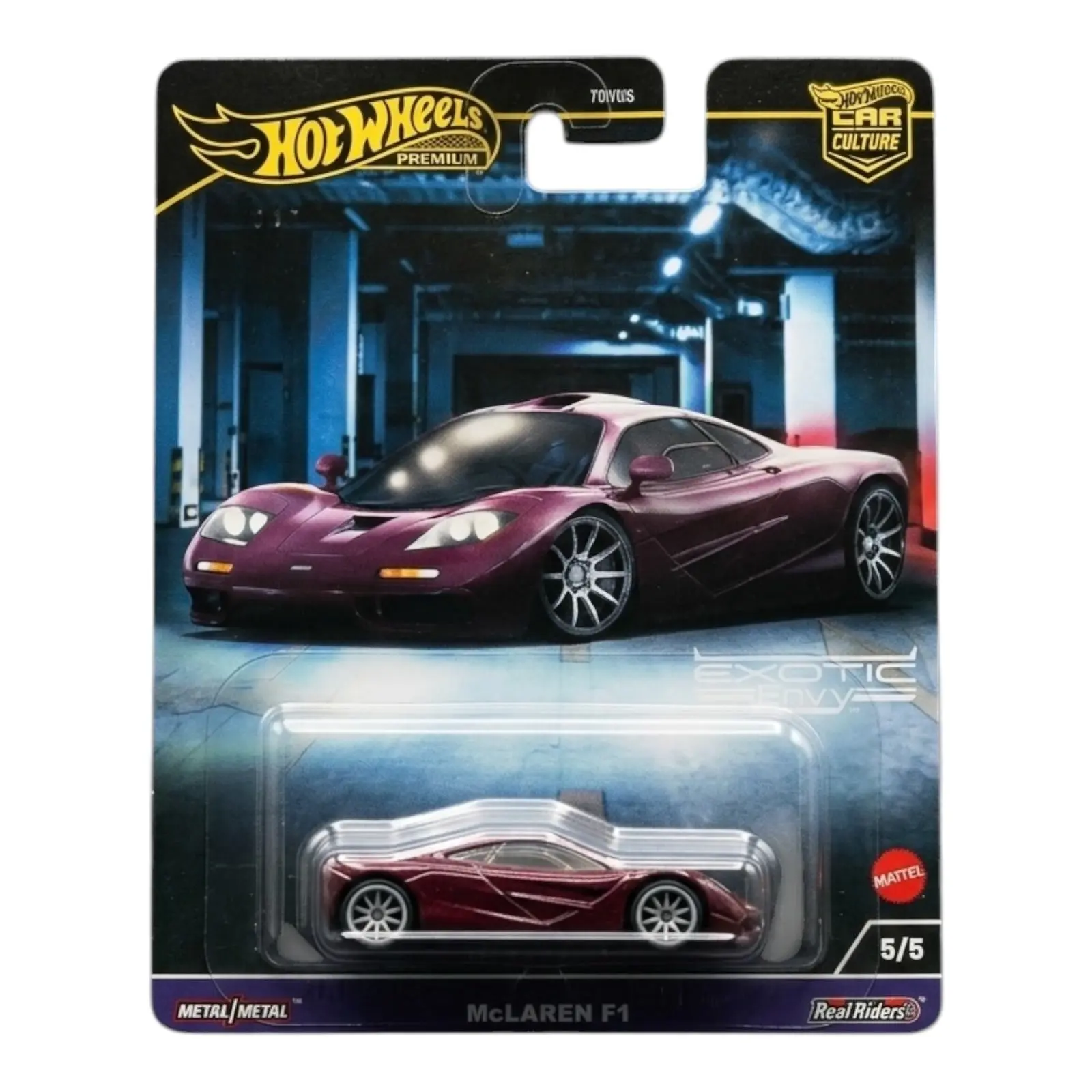 Hot Wheels Premium Car Culture exotic Envy McLaren F1