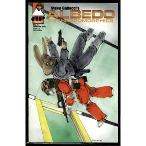Albedo Anthropomorphics #4 Antarctic Press Steve Gallacci 1996
