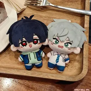 Alien Stage Till & Ivan Soft Cotton Doll Keychain - Energetic Boy * Tsundere Senior Anime Peripheral| Portable Cute Plush Keyring| Bag Charm & Daily Accessory| Must-Have Collectible Merch for Die-Hard Alien Stage Fans