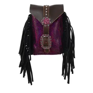 Fuchsia Sunset Rear Cinch Bag Fuchsia Sunset Rear Cinch Bag