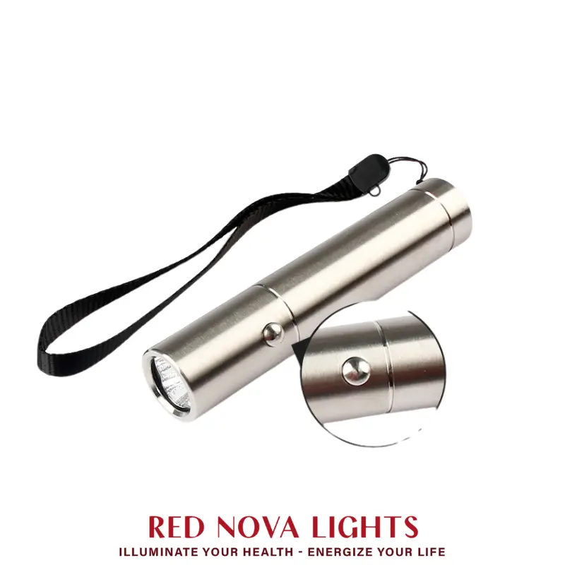 Red Nova Lights Portable Red Light Therapy Skin Wellness & Recovery - Rechargeable & Travel-Friendly