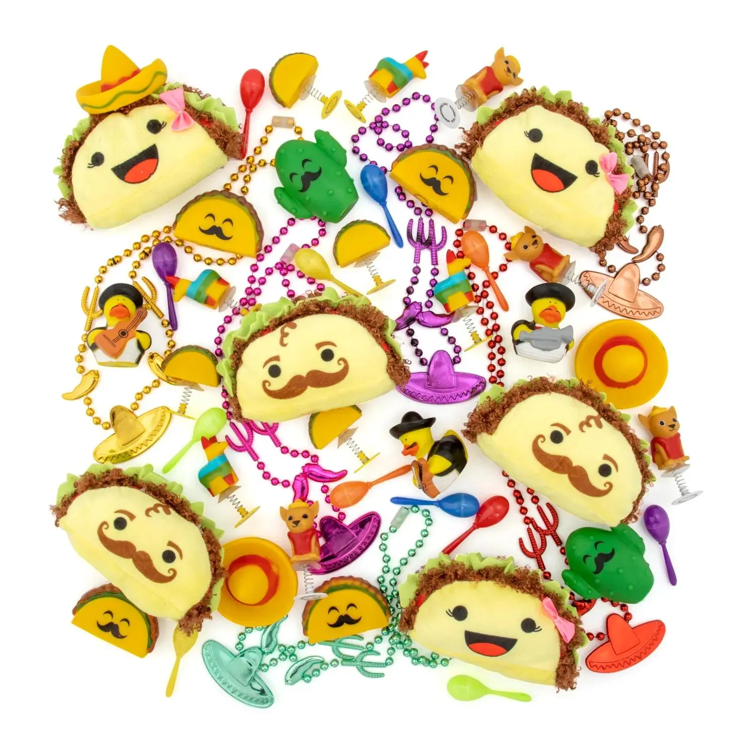 Bulk 72 Pc. Fiesta Party Toys & Handouts Assortment