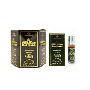 Musk Makkah- 6ml (.2oz) Roll-on Perfume Oil by Al-Rehab (Box of 6)
