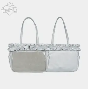 BerryQ Ballet Ruffle Tote Bag