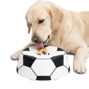 PawPace Soccer Edition Dog Slow Feeder, Upgraded Suction Lick Bowl with Rolling Ball, Targeted Licking Zone, Portion Control & Anxiety Relief Enrichment Toy