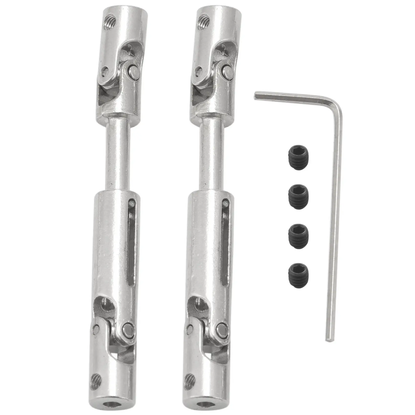 High Quality Newly Upgraded Durable Metal CVD Drive Shaft - RC Car Parts & Accessories for WPL D12, C24, C34, B14, B24, B16, B36, MN D90, MN99S, HengLong Models