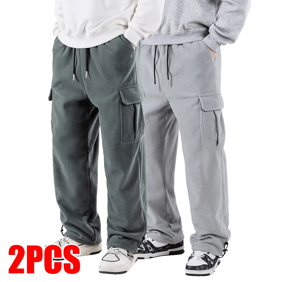 Light gray + dark gray