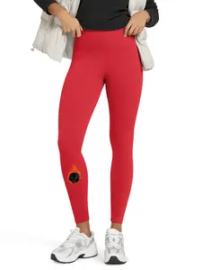 ODODOS Women's Fleece Lined Leggings Thermal Warm Winter Tights - 25" / 28" High Waisted Thick Yoga Pants with Back Pockets