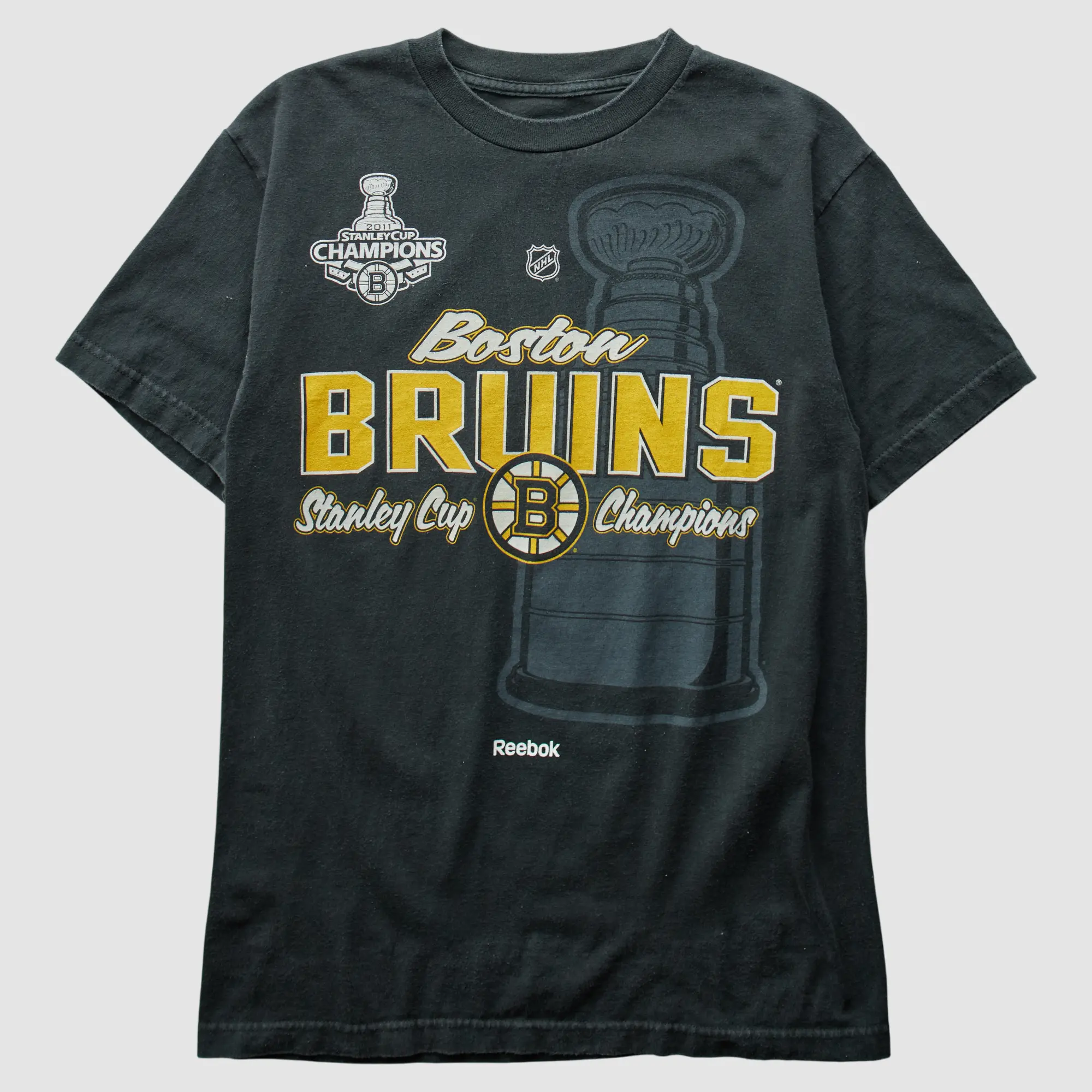 Boston Bruins Reebok 2011 T-Shirt - Black  - S