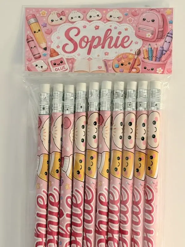 You found the cutest personalized pencils for back-to-school ️