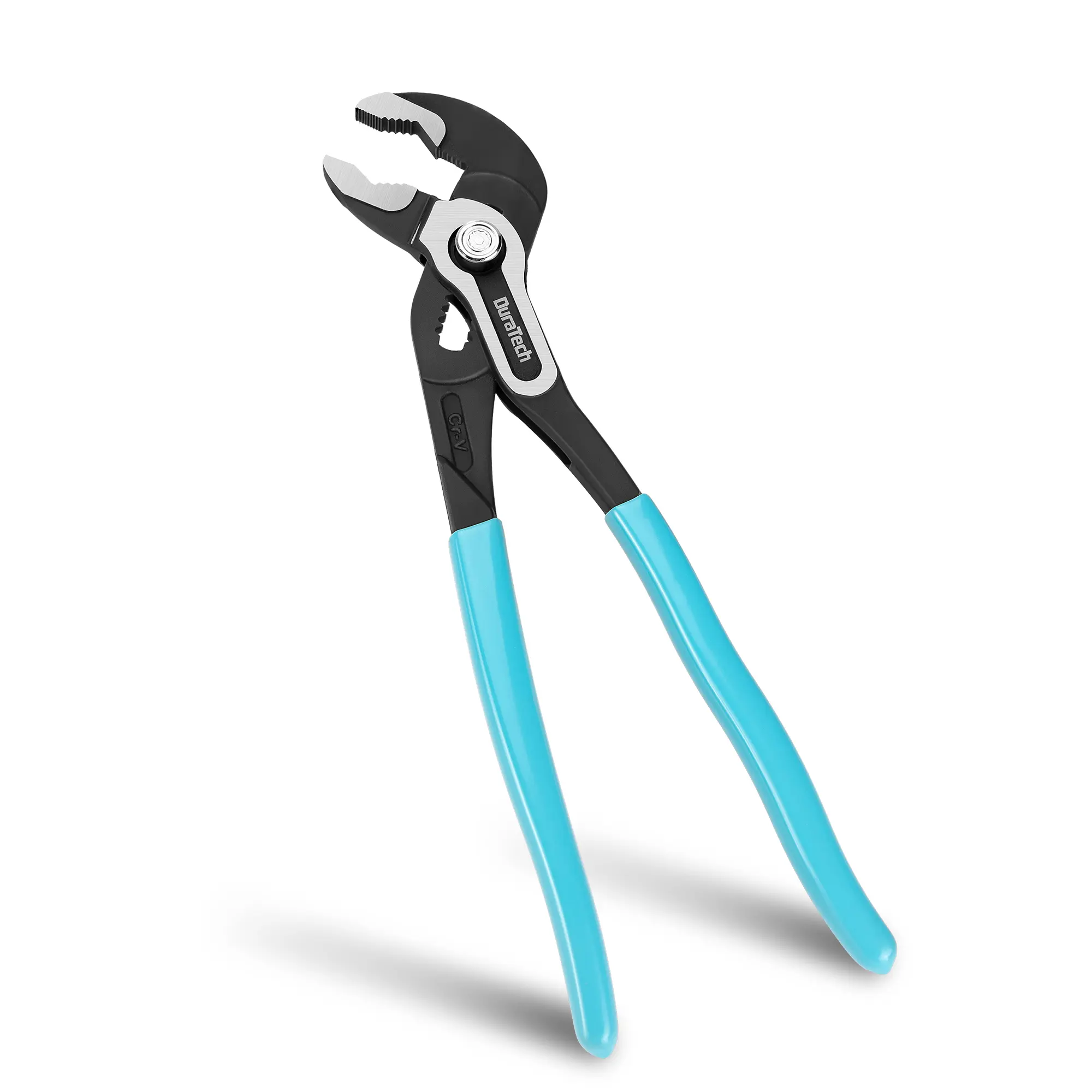 #fathersdaygift DURATECH 10-Inch Water Pump Pliers, Quick-Adjust Groove Joint with V-Jaw Design, Tongue-and-Groove Pliers, Premium CR-V Steel, Comfort Grip for Plumbing, DIY & Home Use