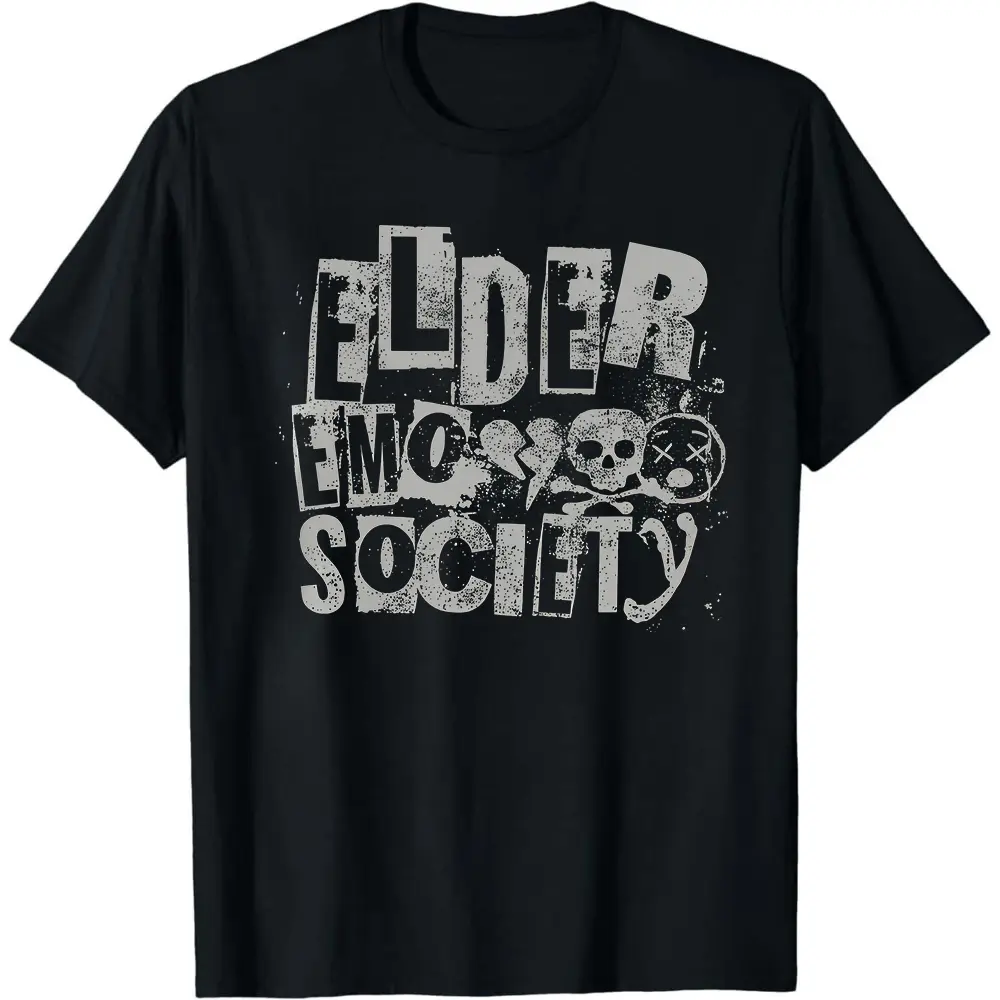 Emo Shirt, Elder Emo Shirt, 90s Shirt, Goth Tshirt, Gothic T-Shirt, Retro Shirt, Vintage Tshirt, 2000s shirt, Funny Goth Shirt, Goth Clothes