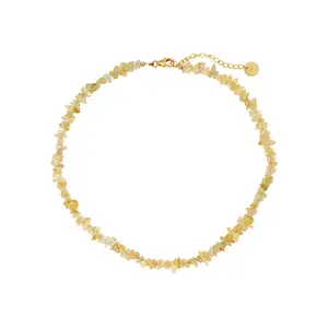 Chip Choker - Citrine