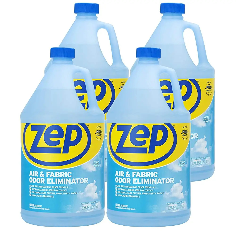 Zep Air & Fabric Odor Eliminator – Neutralizes Pet Odors – 1 Gallon