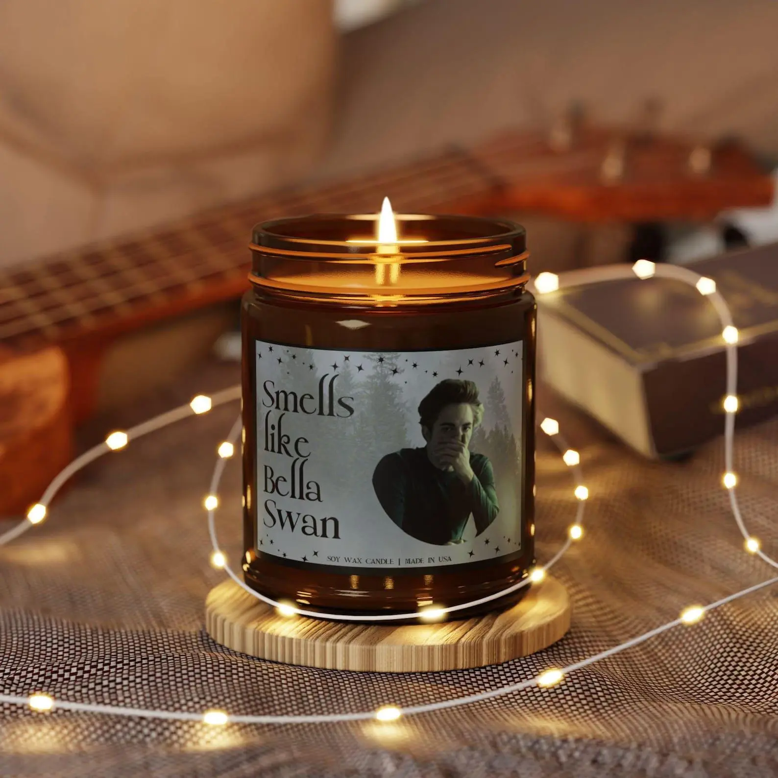 Stinky Face Edward Cullen Candle Hoa Hoa Hoa Bella Swan Vampire Gifts  Bookish Gift Book Lover Gift Twilight Merch Gifts Bookish Merch Gift