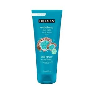 Freeman Anti-Stress Clay Mask with Dead Sea Minerals Refresh 175ml for Stress Relief
