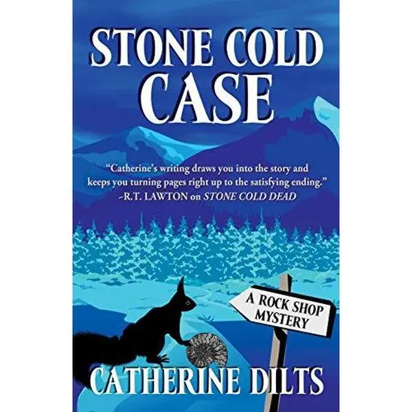 USED-Stone Cold Case: A Rock Shop Mystery (Rock Shop Mysteries) by Catherine Dilts (Hardcover)