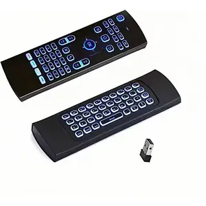 7 Color Backlit LED MX3 Pro Mini Keyboard Fly Remote ,Android TV Remote Control,IR Learning Mini  Keyboard for Android TV Box.HTPC.IPTV,Networked Set-top Box,Mini PC( not Included)