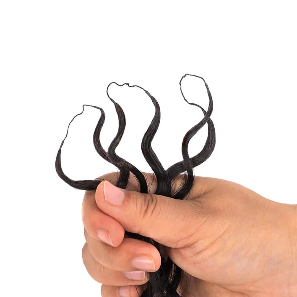 Truelian Crochet Hair Human Hair Extensions Miracle Knots Pre-Separated 50g/Pack Knotless Boho Braids,5-6 Packs for Full Head,Burmese Curly,Kinky Curly and Jerry Curly Truelian Crochet Hair Human Hair Extensions Miracle Knots Pre-Separated 50g/Pack Knotless Boho Braids,5-6 Packs for Full Head,Burmese Curly,Kinky Curly and Jerry Curly