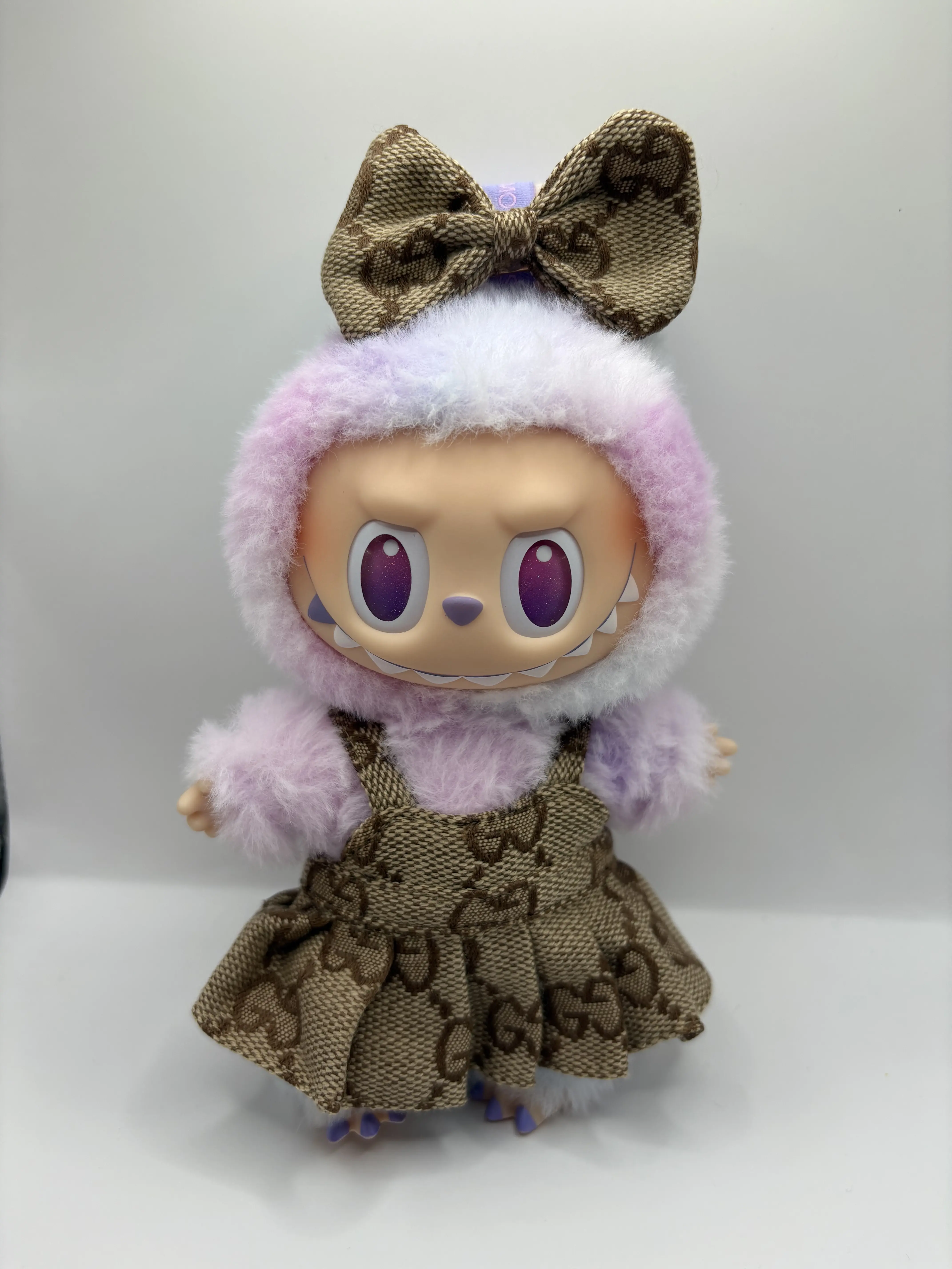 Labubu Luxury Dresses with Bow Set (Doll not Included)