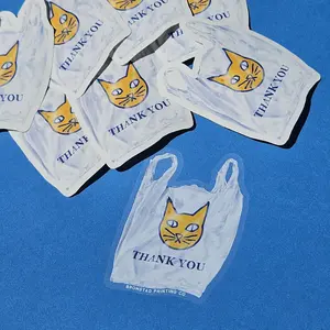 Convenience Store Bag Cat Sticker