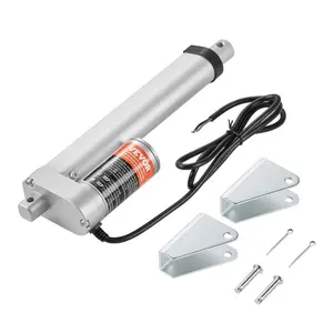 VEVOR Linear Actuator 12V, 6 Inch High Speed 0.55/s Linear Actuator, 220lbs/1000N Linear Motion Actuator with Mounting Bracket and IP54 Protection
