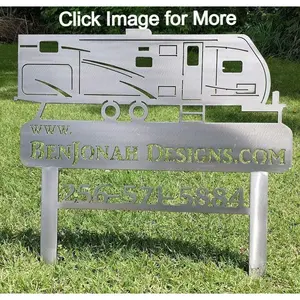 The Original RV Camper Stake Sign!