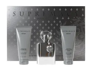 Afnan Supremacy Silver Perfume Gift Set  – Radiant & Enriching Fragrance Experience