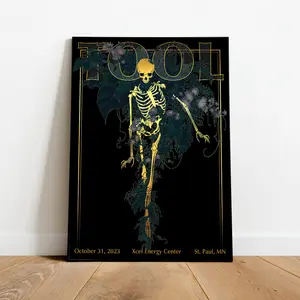 Tool Band Oct 31, 2023 Poster Decor Artwork Wall Ornaments