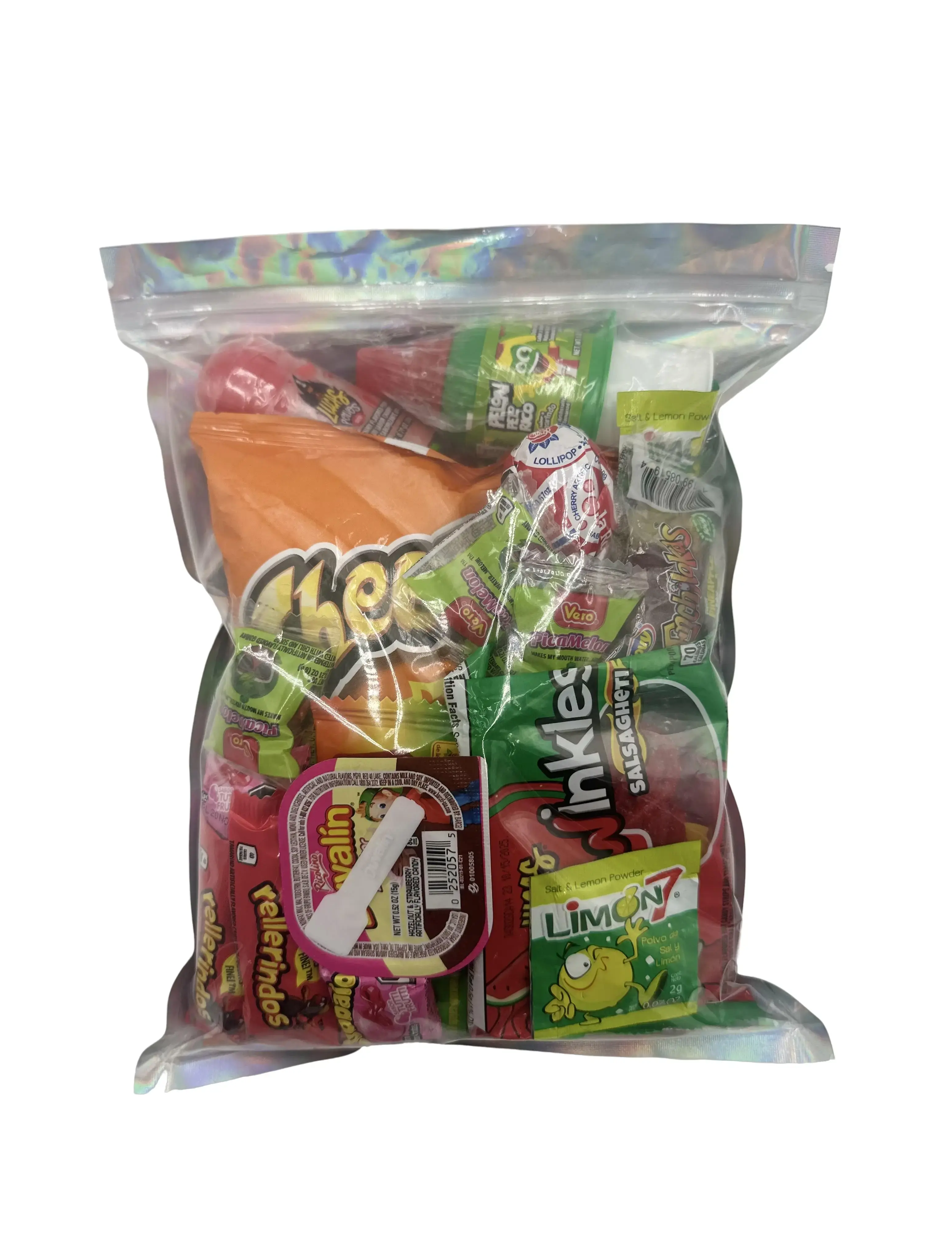 CANDY MIX BAG 25 PIECES IN BAG FRUITY PACK MEXICAN CANDY travel snack