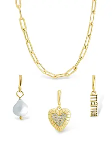 Mother's Day Charm Necklace Set