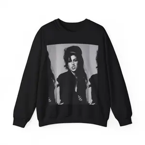 Amy Winehouse Crewneck Sweatshirt Unisex Trendy Music Fashion Gift for Fans