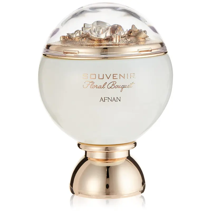 Afnan Souvenir Floral Bouquet for Women Eau de Parfum Spray, 3.4 Ounce
