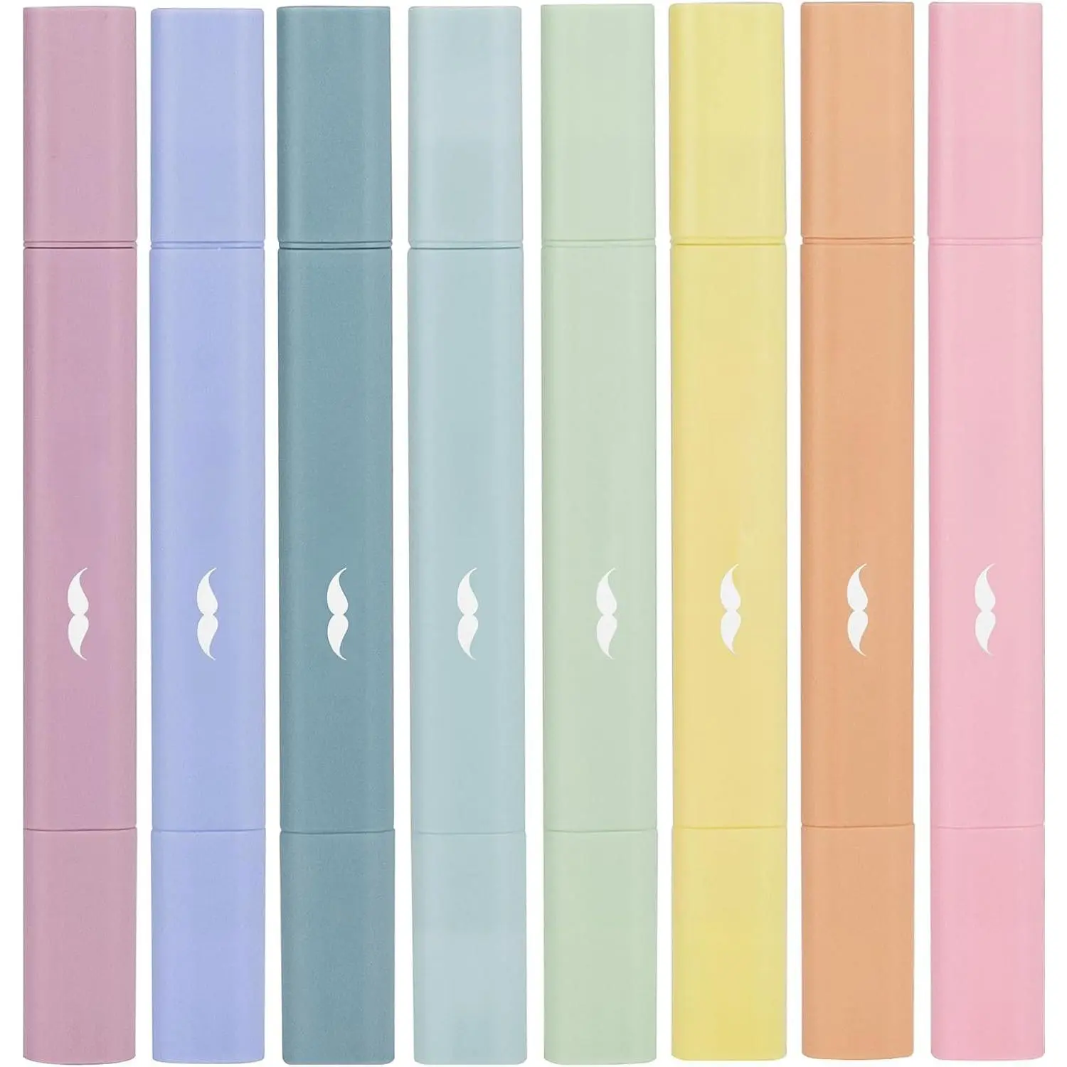 - Aesthetic Highlighters No Bleed Through, Assorted Color, 8 count, Dreamfield, Dual Tip for Journaling Supplies and School Accessories, Cute Highlighter,  Highlighters, No Bleed