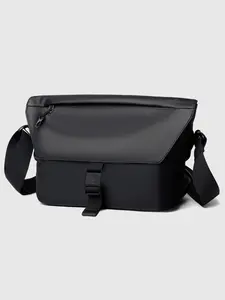Men's Simple Waterproof Shoulder Bag, Lightweight Large Capacity Commuter Messenger Bag, Stylish Casual Crossbody for Daily Use