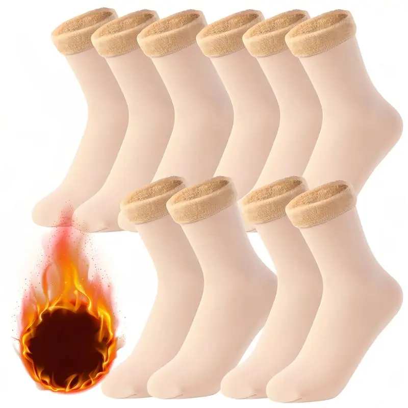 10 pieces/5 pairs skin color