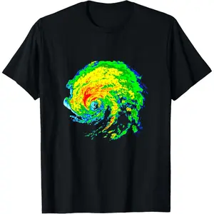 Meteorologist Storm Chasing Weather Radar Image T-Shirt