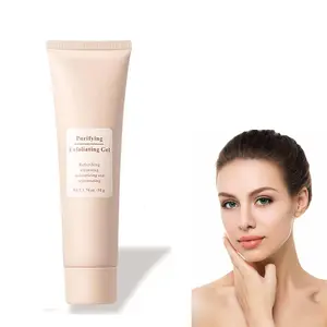 2 pcs Purifying Exfoliating Gel, Purifying Exfoliating Moisturizing Gel for Face and Body, Removes Dirt and Oil