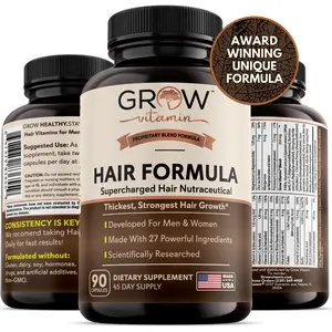 Nutra Men Hair Growth Supplements,Dermatologist Recommended - 1 Month Supply