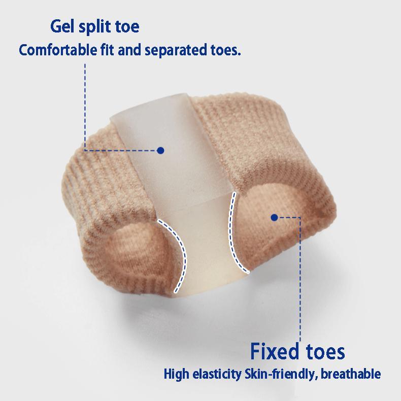 Bunion Reliever – Comfortable & Durable Bunion Support for Walking, Running, Hiking Shoes, Pain Relief for Daily Use，2 Pack toe separator