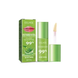 2PCS EELHOE Moisturizing Aloe Essence Lip Gloss Hydrates And Restores Dead Skin On Lips 1934567