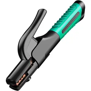 Welding Electrode Holder ARC Welding Ground Clamp Heavy Duty Jaw Holding Plier (300A)