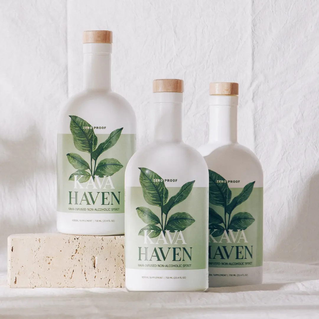 Kava Haven Non-Alcoholic Spirit - 3-Pack (Lemon Ginger Flavor) Kava Haven Non-Alcoholic Spirit - 3-Pack (Lemon Ginger Flavor)