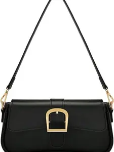 KKXIU Small Shoulder Bag for Women - Cute Handbags Purses for Women, Trendy Leather Clutch with Removable Strap