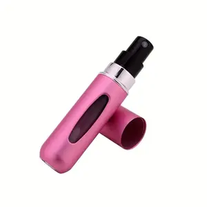 5ML Perfume Refill Bottle with Bottom Pump, Portable Spray Bottle for Travel, Empty Perfume Bottle, Convenient and Reusable, Makeup, Cosmetic