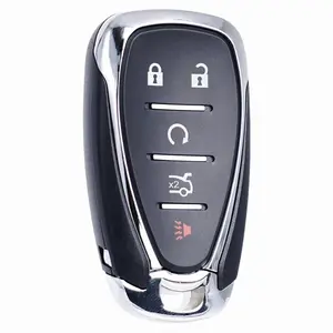 TRAIL RECKONING 5 Button Remote Keyless Entry Smart Key Replacement for Chevrolet Camaro, Cruze, Malibu 2016-2022 Chevrolet 5-Button FCC ID: HYQ4EA IC: 1551A-4EA