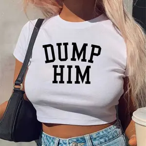Dump Him Crop Top