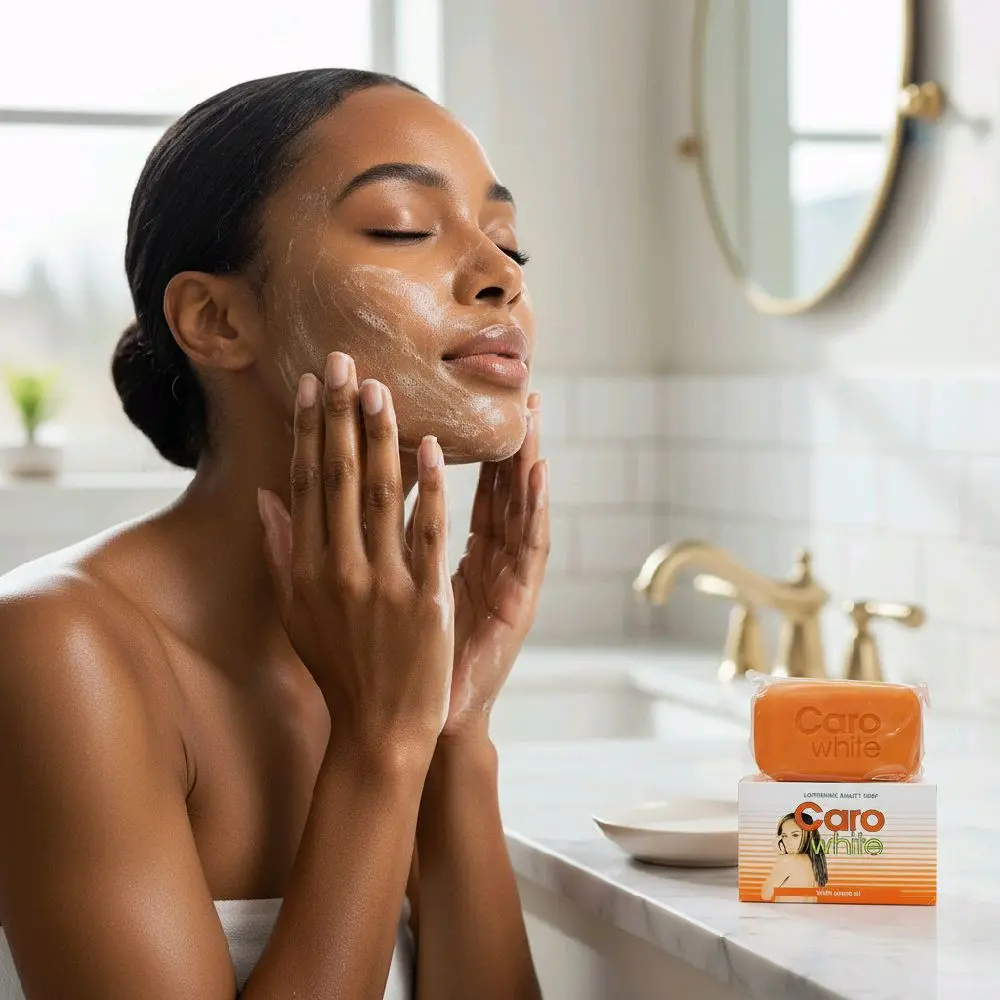 Caro White Bright Hydrating Moisture Cleanser - Beauty & Personal Care Bath & Body Soap for Bath & Shower Use