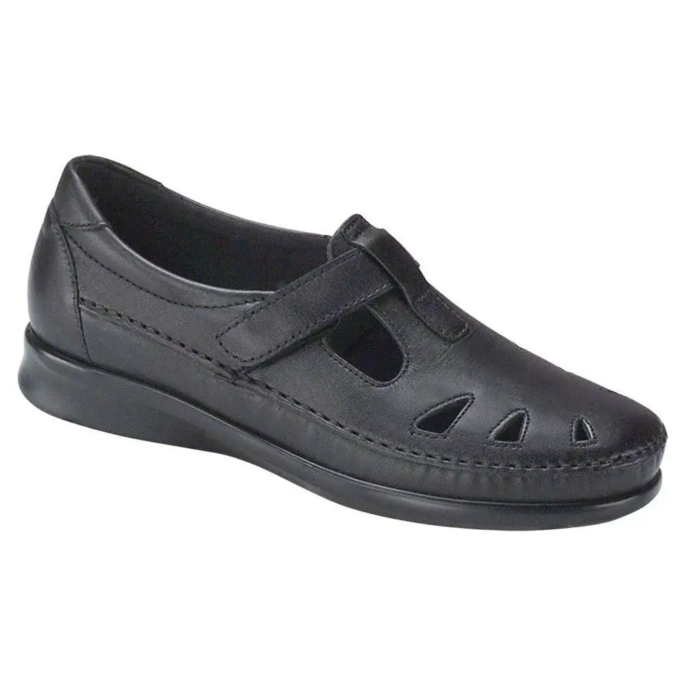 SAS Women's Roamer Slip On Loafer in Black