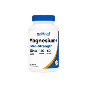 Nutricost Magnesium+ (Extra Strength) Capsules Nutricost Magnesium+ (Extra Strength) Capsules